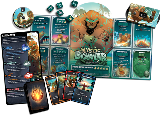 Dice Throne Hero Pack - Mystic Brawler