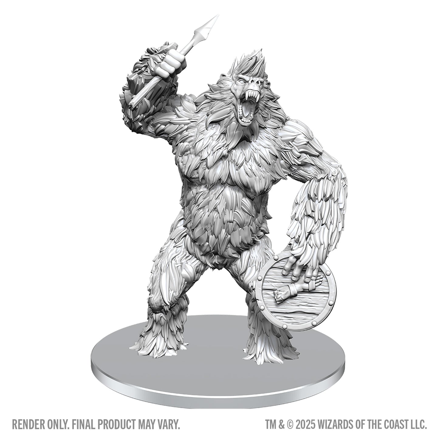 Dungeons & Dragons: Nolzur's Marvelous Unpainted Miniatures - Classic Yeti
