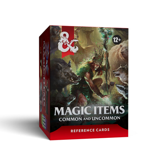 D&D Magic Items: Common and Uncommon Reference Cards