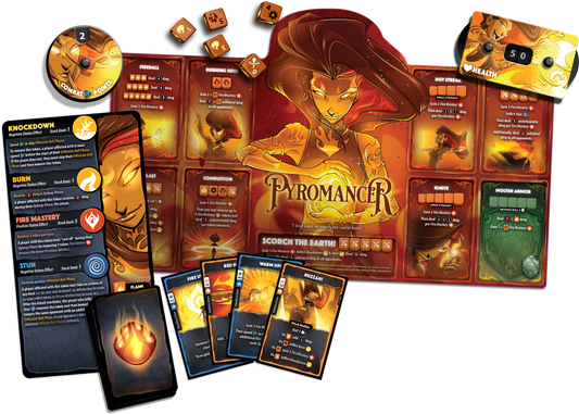 Dice Throne Hero Pack - Pyromancer