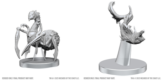 D&D Nolzur's Marvelous Miniatures: Neogi & Space Eel