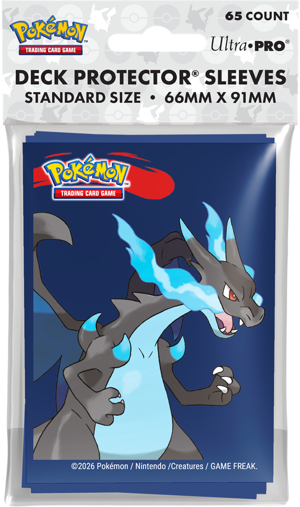 Deck Protector Sleeves - Mega Charizard X 65ct