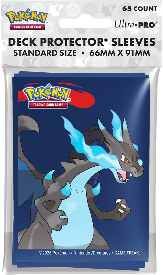 Deck Protector Sleeves - Mega Charizard X 65ct