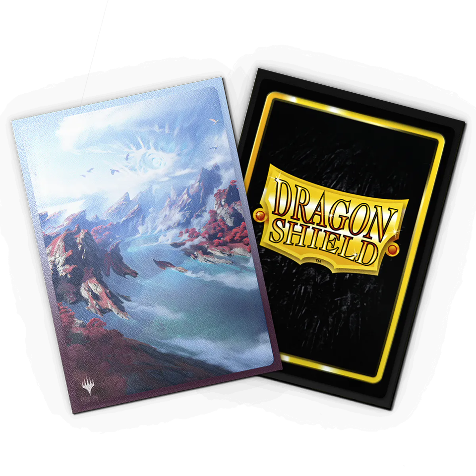 Dragon Shields: Matte Dual Art - MTG - Landfall Series - Scalding Tarn