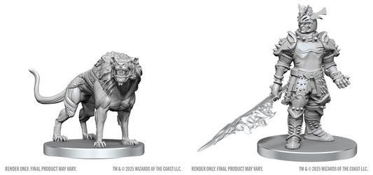 D&D Nolzur's Marvelous Miniatures: Hell Hound & Narzugon