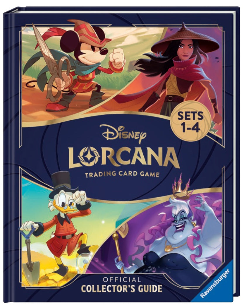 Disney Lorcana TCG: Official Collector`s Guide - Sets 1-4