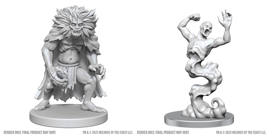 Dungeons & Dragons: Nolzur's Marvelous Unpainted Miniatures - Classic Wight & Classic Wraith