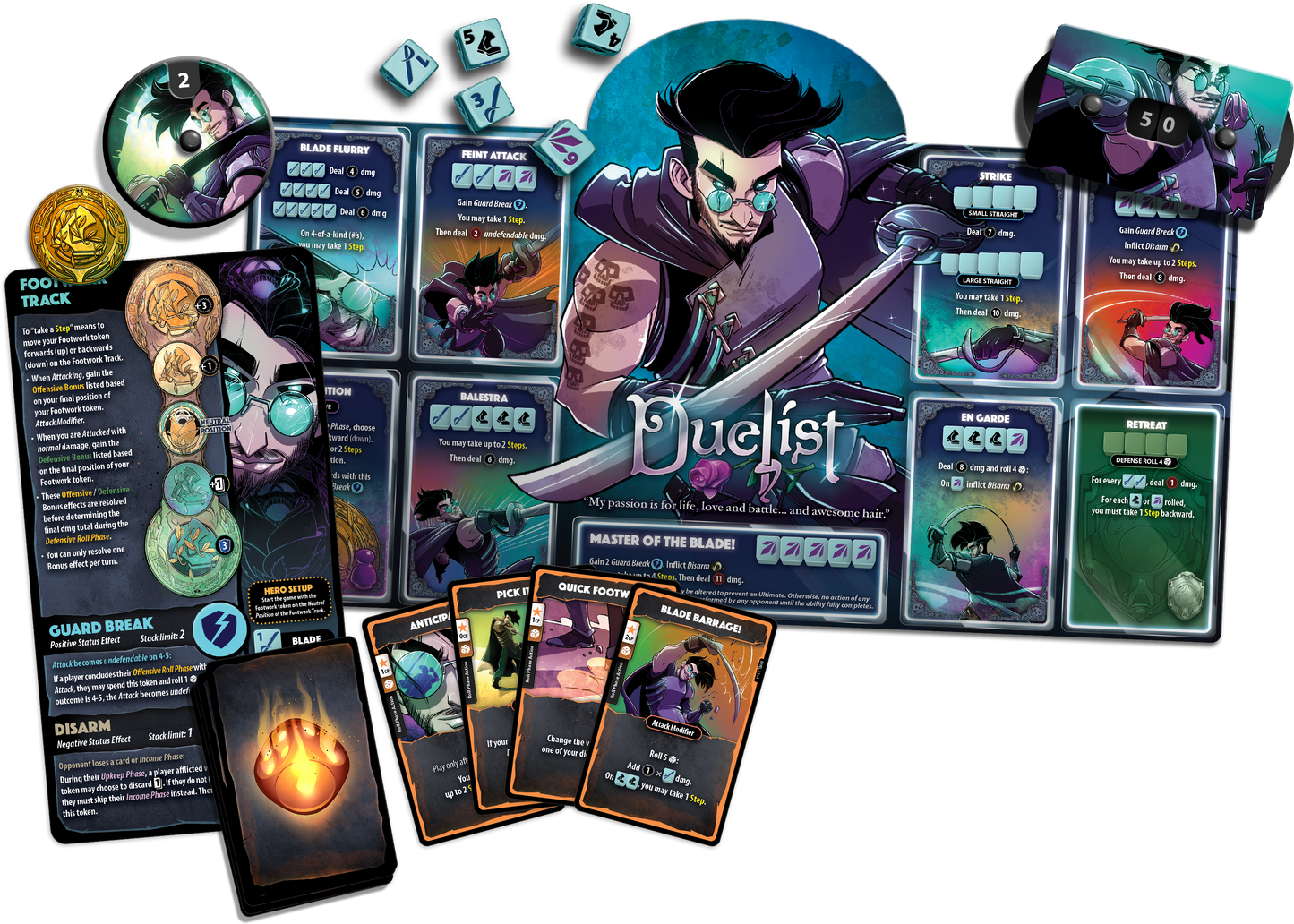 Dice Throne Hero Pack - Duelist