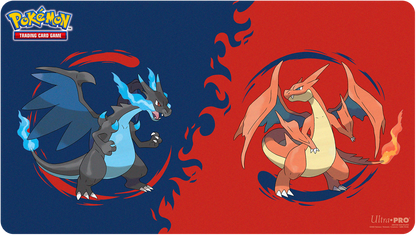 Pokemon Playmat - Mega Charizard X & Y