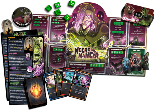 Dice Throne Hero Pack - Necromancer
