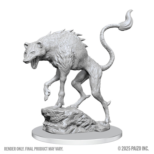 Pathfinder Battles Deep Cuts Unpainted Miniatures: Leucrotta