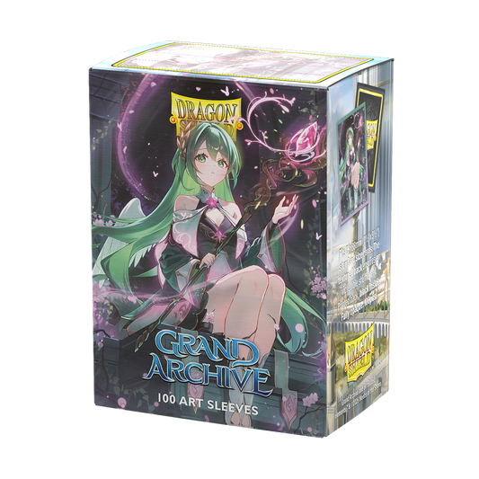 Dragon Shields: Matte Dual Art Sleeves - Grand Archive - Ariel, Archangel of Natura (100)