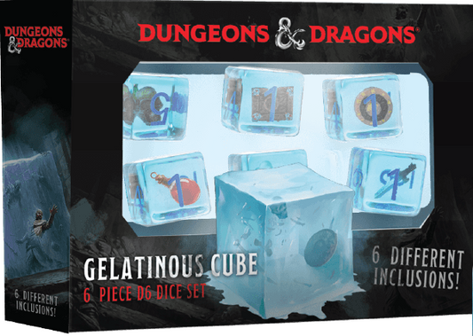 D&D Gelatinous Cube 6 Dice Set