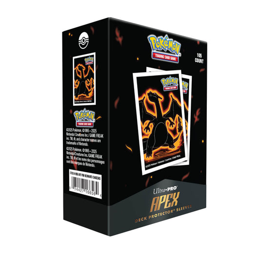 Apex Sleeves: Pokemon Neon Kanto Charizard (105ct)