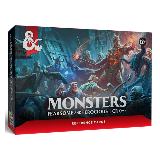 D&D Monsters: Fearsome and Ferocious Reference Cards