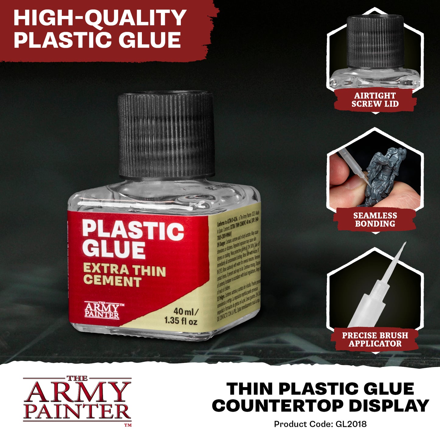 Thin Plastic Glue 40ml (Local Pickup Only)