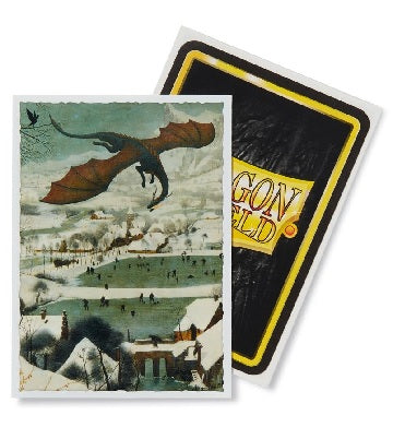 Dragon Shields: Limited Ed Art - Hunters in the Snow (100)