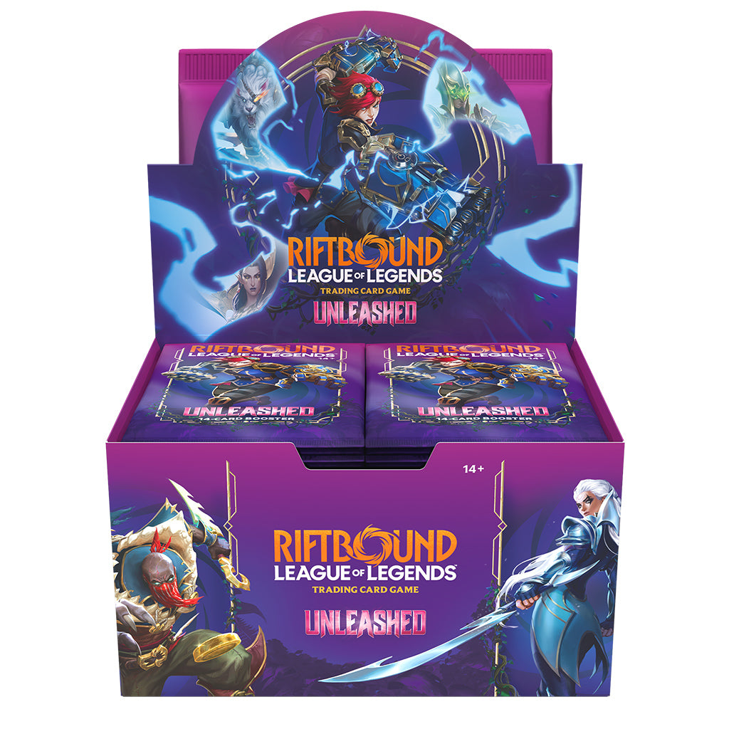 Riftbound TCG: Unleashed Booster Display