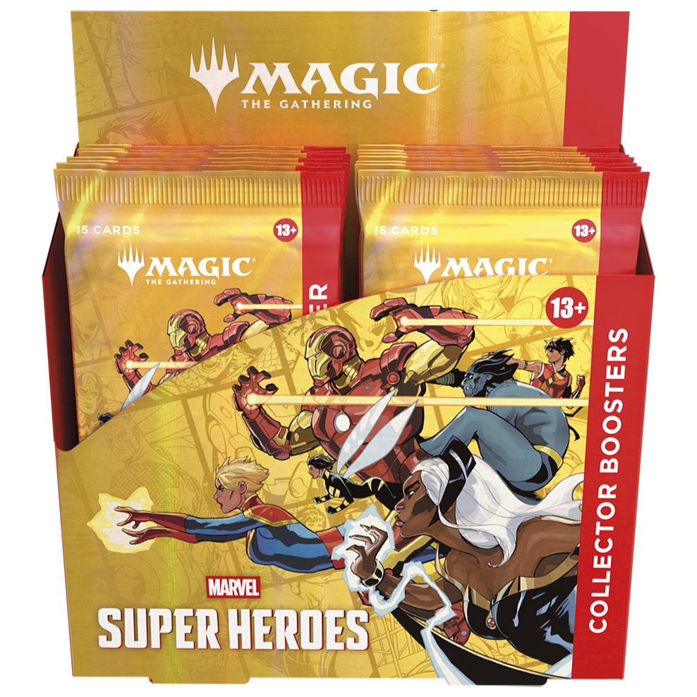 PREORDER LOCAL PICKUP Marvel Super Heroes Collector Booster Display