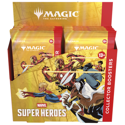 PREORDER LOCAL PICKUP Marvel Super Heroes Collector Booster Display