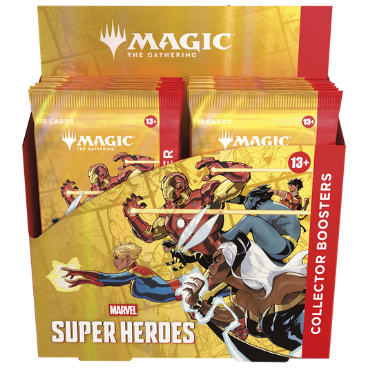PREORDER LOCAL PICKUP Marvel Super Heroes Collector Booster Display