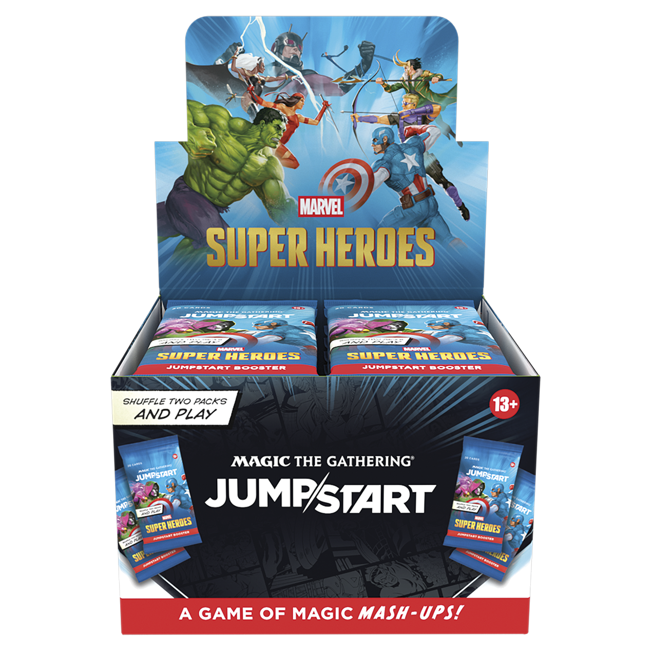 PREORDER LOCAL PICKUP Marvel Super Heroes Jumpstart Booster Display