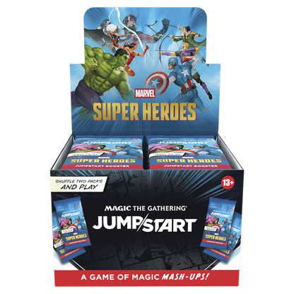 PREORDER LOCAL PICKUP Marvel Super Heroes Jumpstart Booster Display