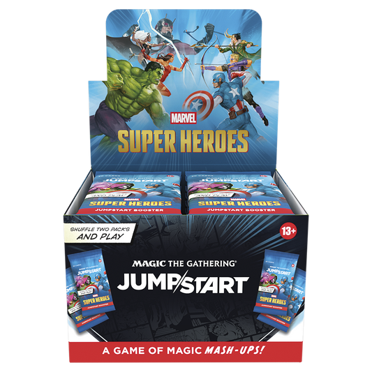 PREORDER LOCAL PICKUP Marvel Super Heroes Jumpstart Booster Display