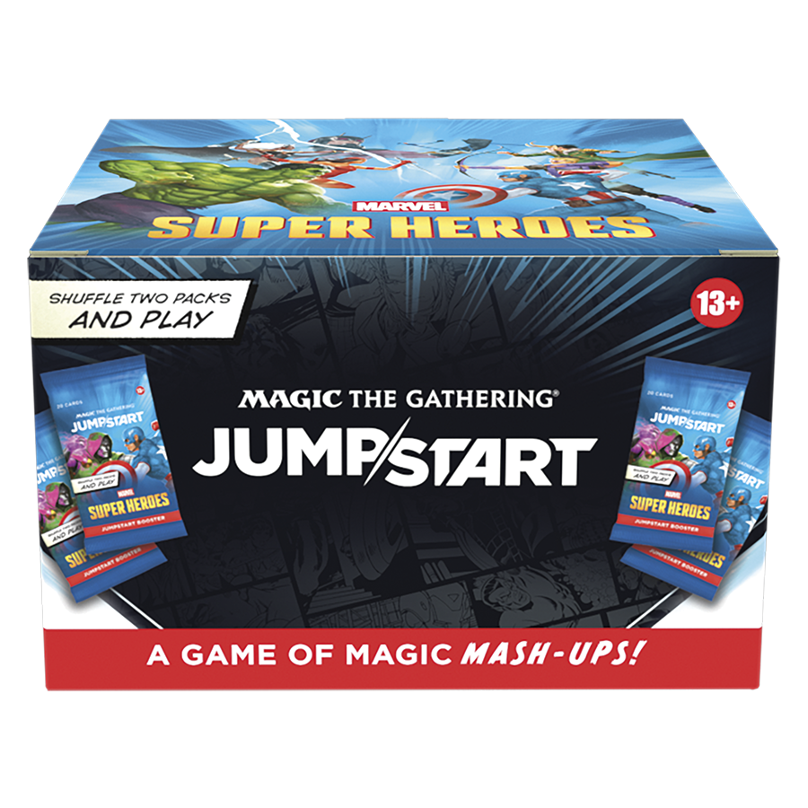 PREORDER LOCAL PICKUP Marvel Super Heroes Jumpstart Booster Display
