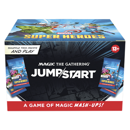 PREORDER LOCAL PICKUP Marvel Super Heroes Jumpstart Booster Display