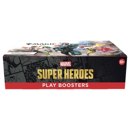PREORDER LOCAL PICKUP Marvel Super Heroes Play Booster Display