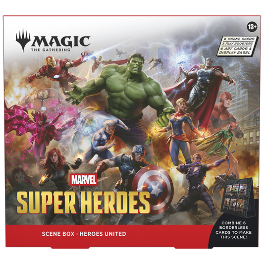 Marvel Super Heroes Scene Box - Heroes United