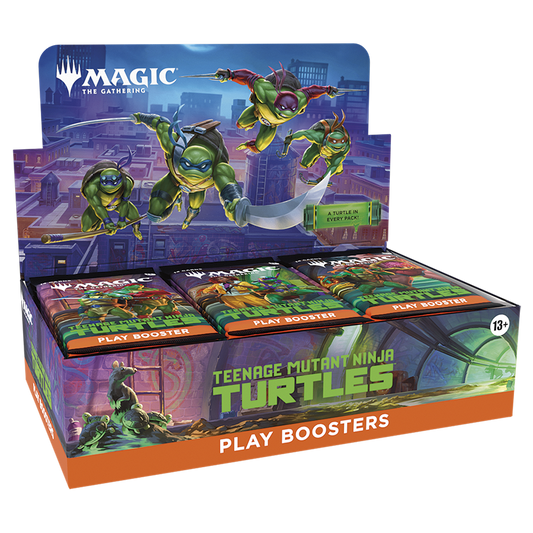 LOCAL PICKUP Teenage Mutant Ninja Turtles Play Booster Display