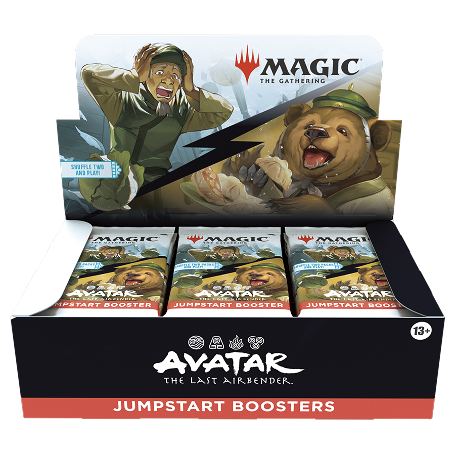 PREORDER Avatar: The Last Airbender Jumpstart Booster Display