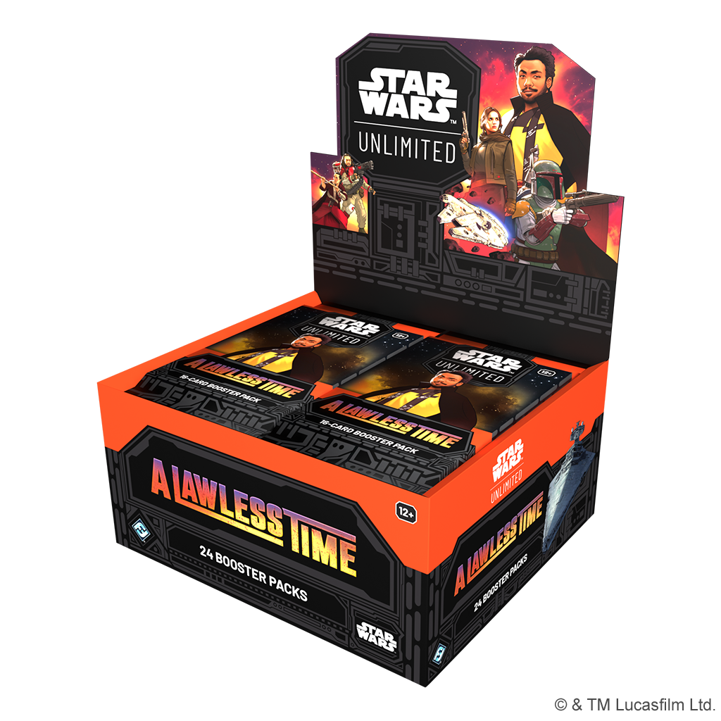 Star Wars: Unlimited - A Lawless Time: Booster Display