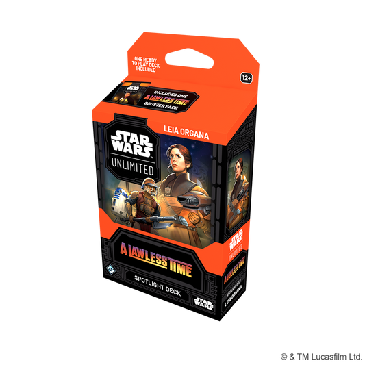 PREORDER Star Wars: Unlimited - A Lawless Time: Leia Organa Spotlight Deck