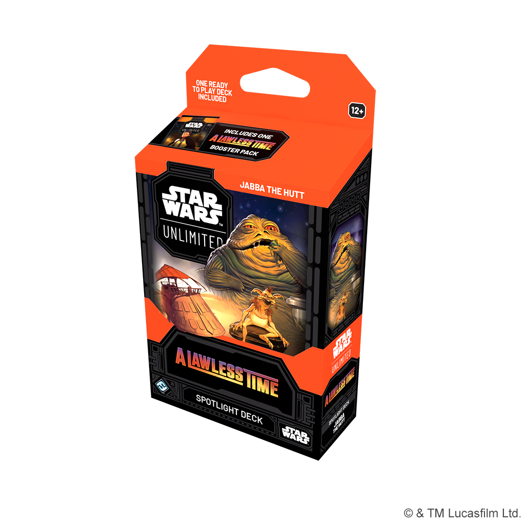 Star Wars: Unlimited - A Lawless Time: Jabba the Hutt Spotlight Deck