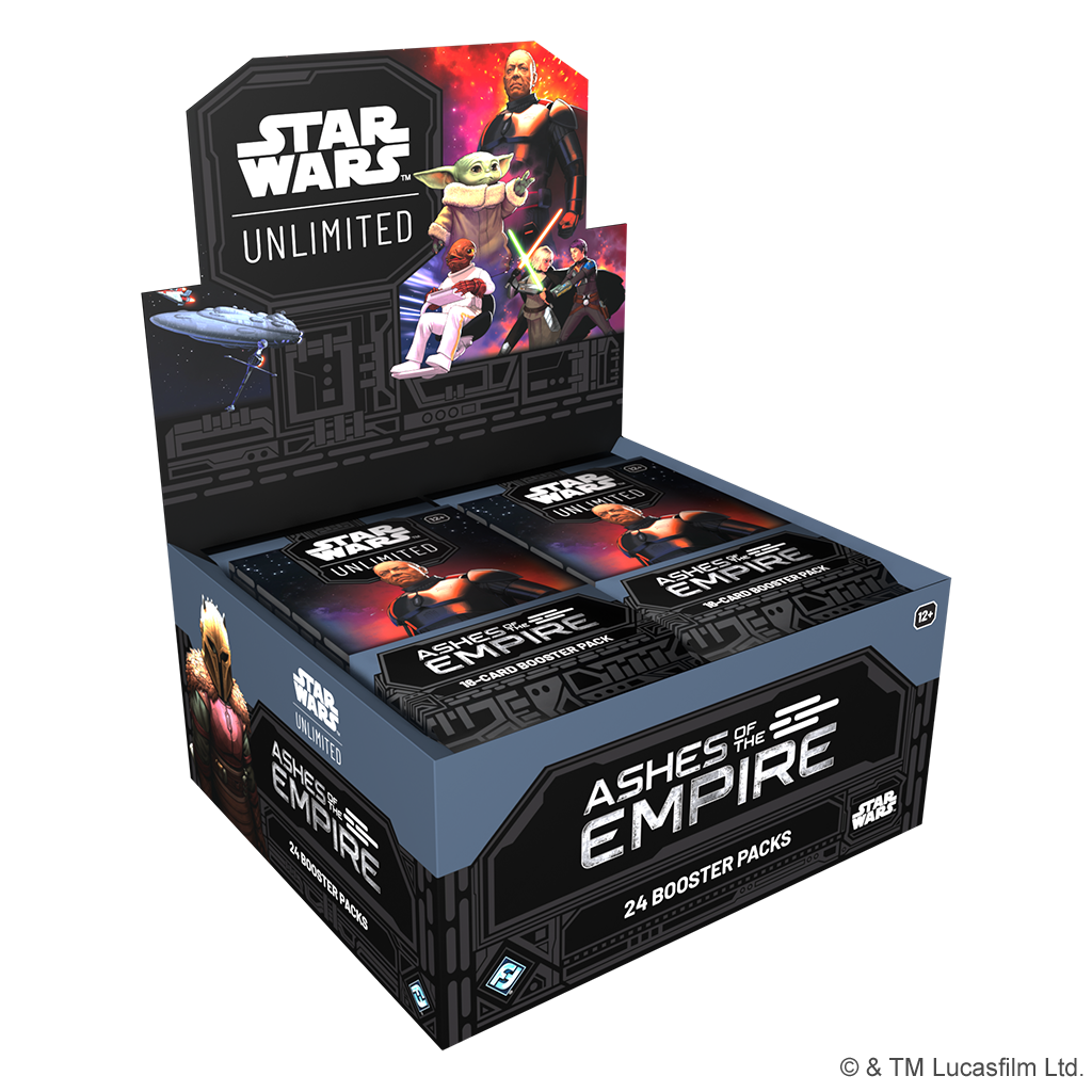 LOCAL PICKUP PREORDER Ashes of the Empire Booster Display