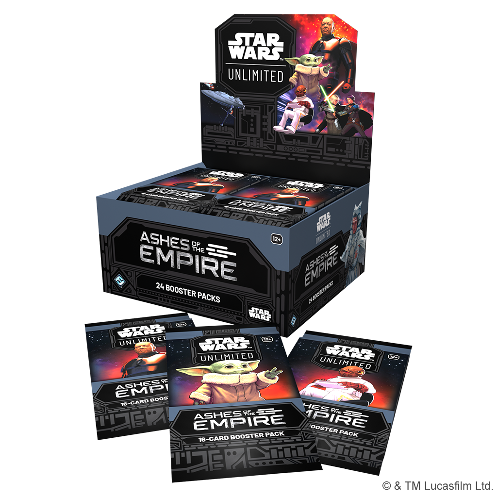 LOCAL PICKUP PREORDER Ashes of the Empire Booster Display