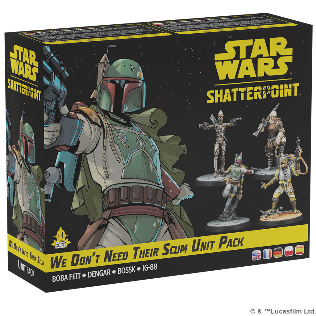 SW Shatterpoint: We Don't Need Their Scum Unit Pack