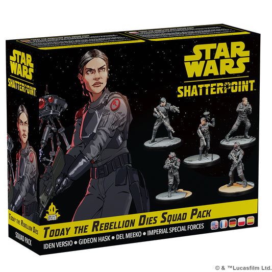 SW Shatterpoint: Today the Rebellion Dies Squad Pack