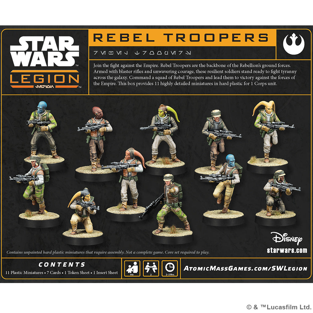 SWL: Rebel Troopers Unit Expansion