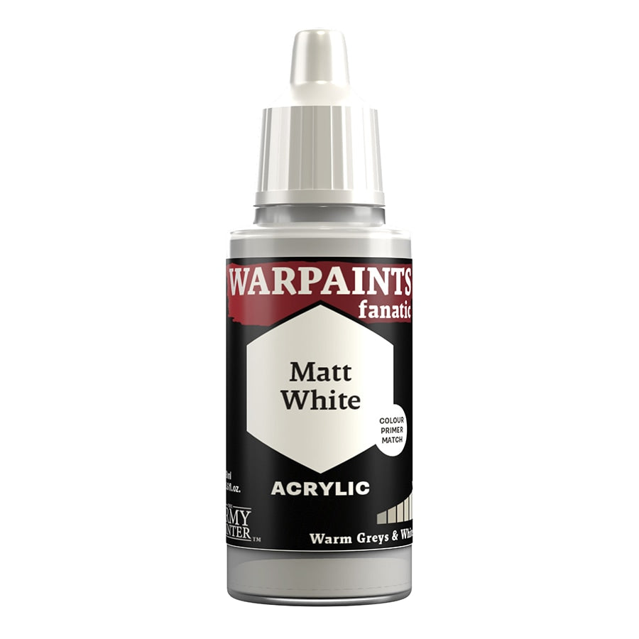 Warpaints Fanatic: Matt White 18ml