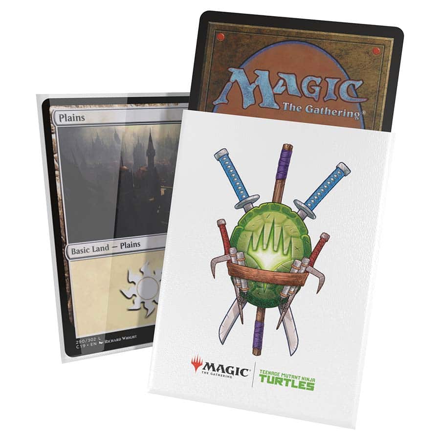 Teenage Mutant Ninja Turtles Art Sleeves - Planeswalker Symbol