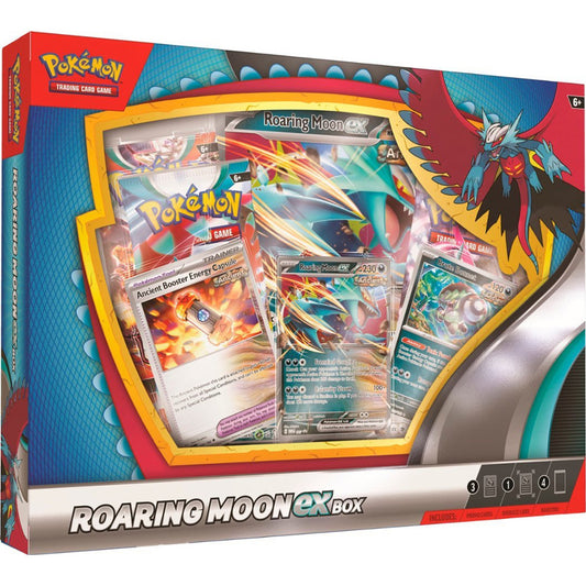Pokemon TCG: Roaring Moon / Iron Valiant ex Box